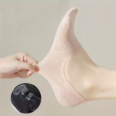 8 Pairs Argyle No Show Socks Women's Stocking