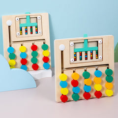 Colorful Bead Counting Puzzle Toy for Kids Ages 3, Educational Learning Toy