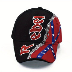 Letter Embroidery Football Baseball Cap Unisex Star Cap Hip Hop Casual Outdoor S