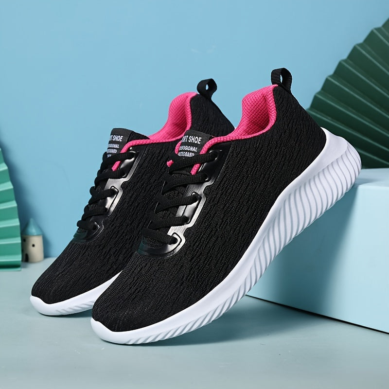 Women's Mesh Breathable Running Shoes Non-slip Sports Lightweight Sneakers