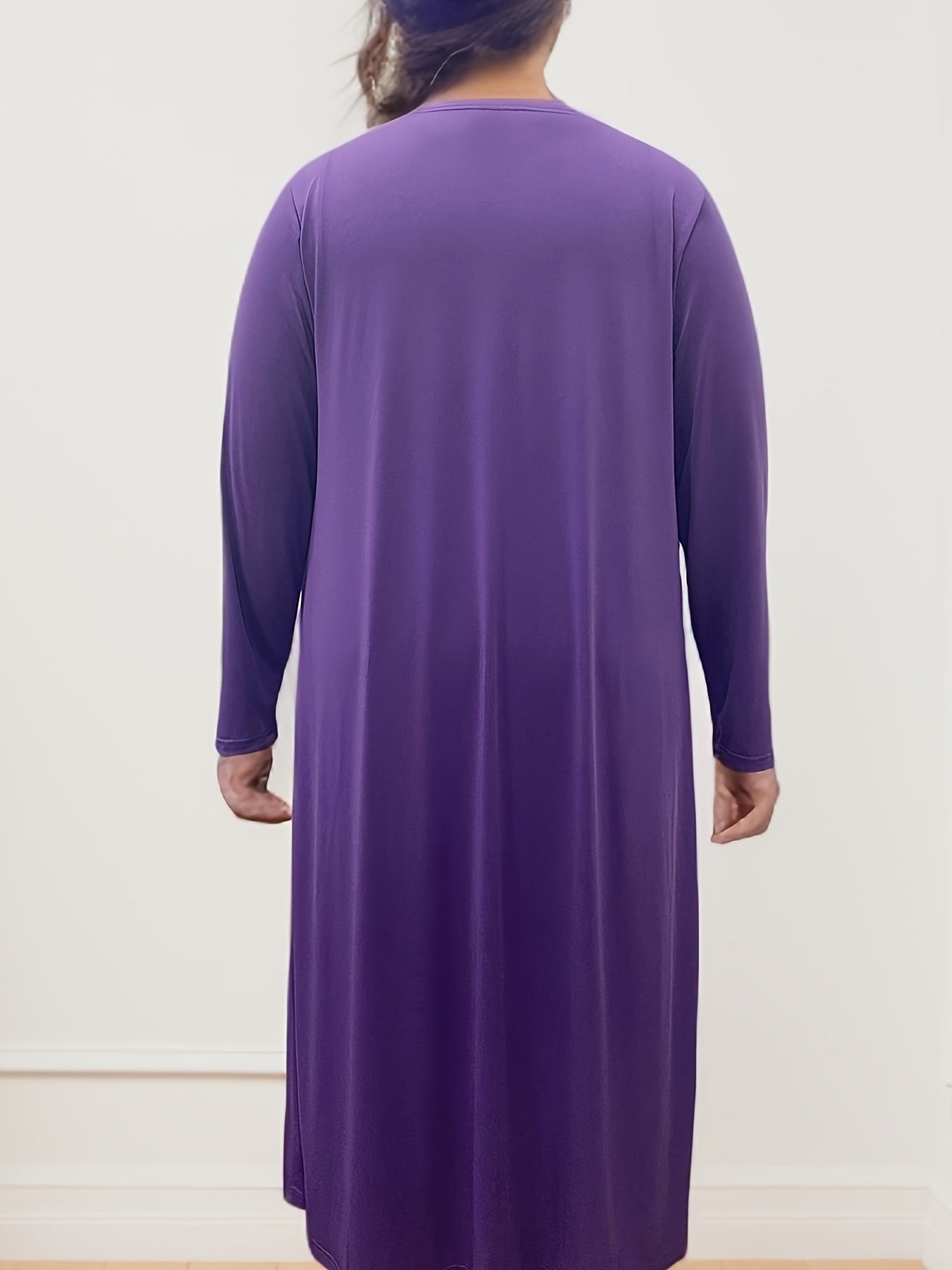  Solid Tank Dress & Long Sleeve Coat 2-Piece Set