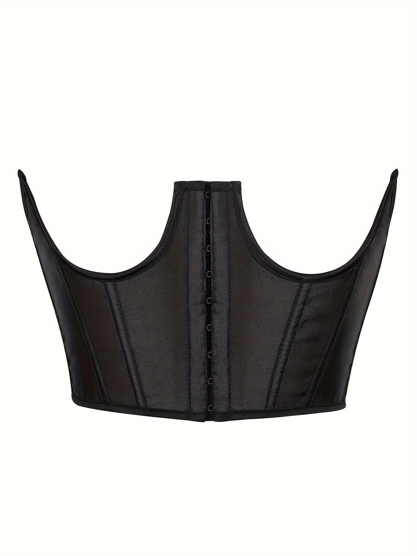 Strapless Corset Bustier Lace Up Body Shaper Lingerie