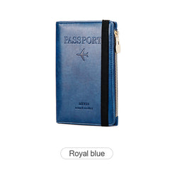 Travel RFID Passport Wallet for Men