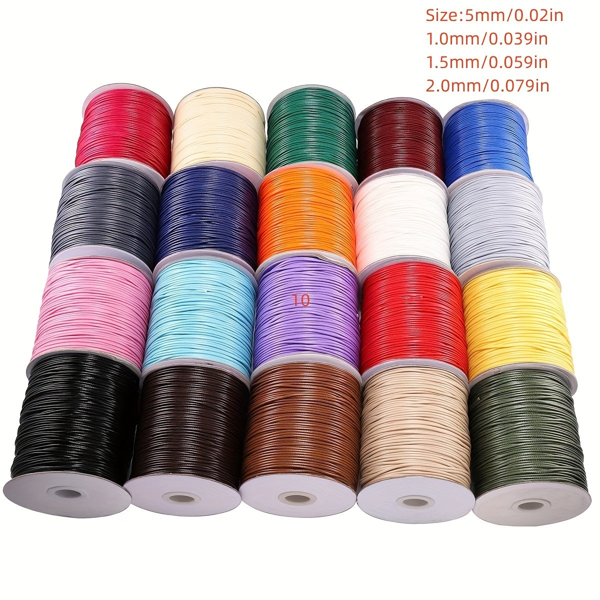 5M Jewelry Making Cotton Thread String Necklace Rope
