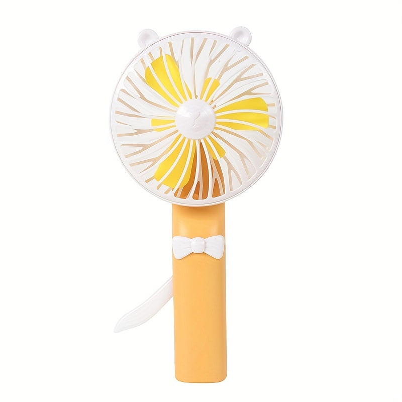 Portable Pocket Fan Mini Fan with Backup Power 6 Gears of Speed Adjustable