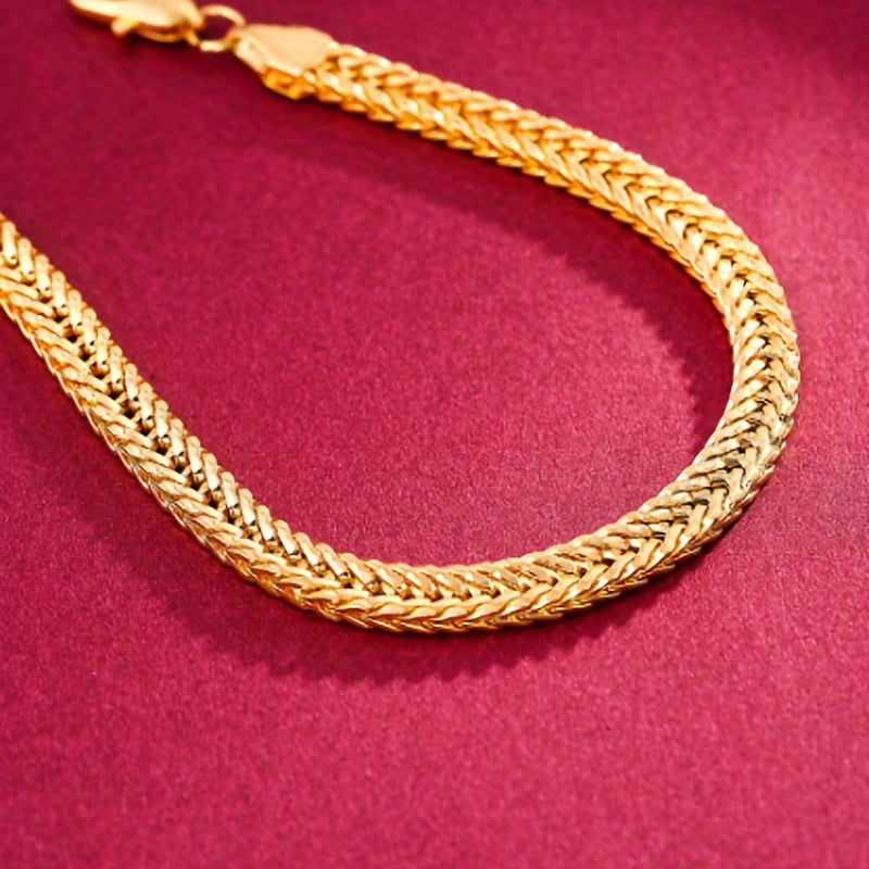 Punk Cuban Link Chain Bracelet for Men