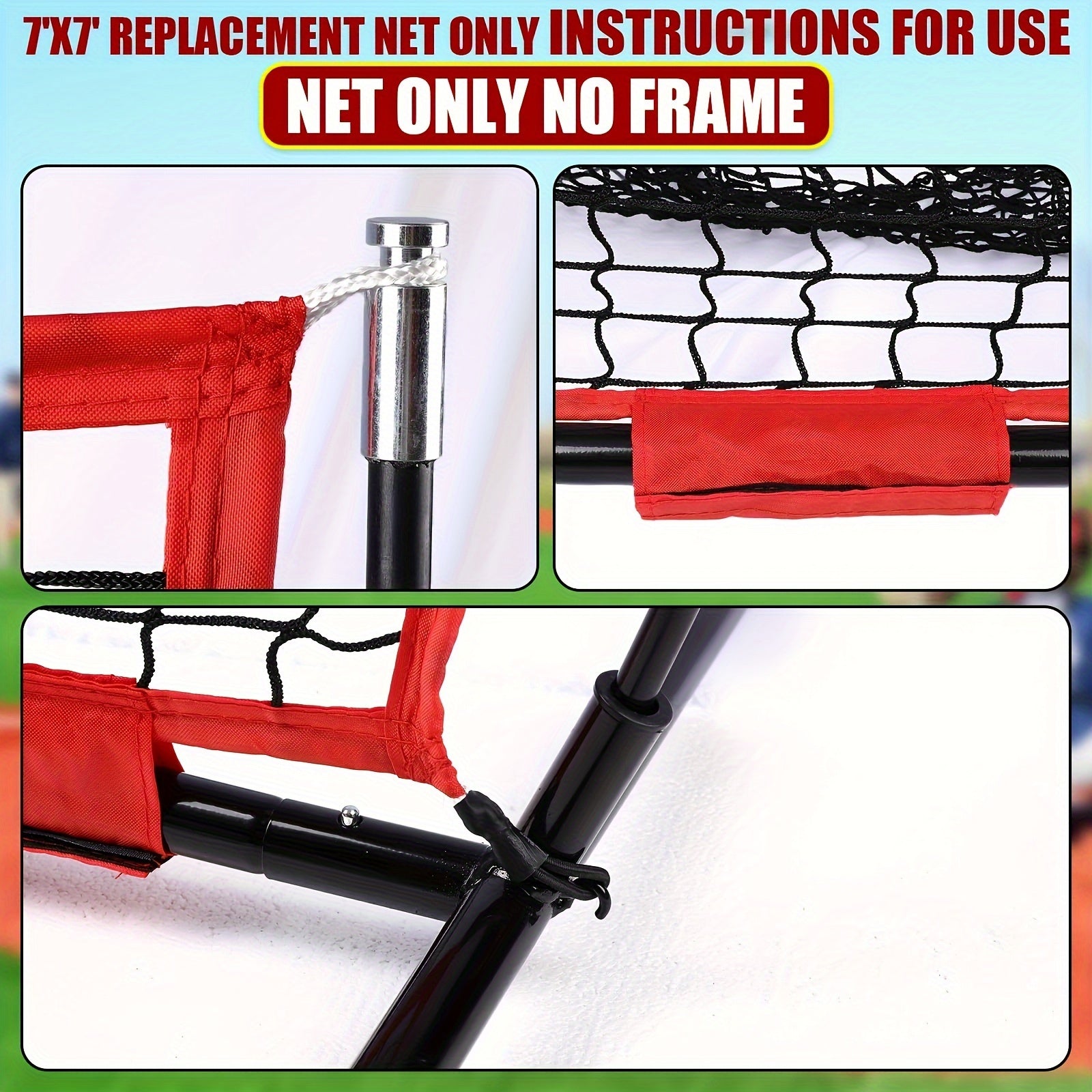 Baseball Practicing Net Replacement Net For Sports