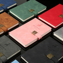 A5 PU Leather Notepad Magnetic Buckle Soft Journal