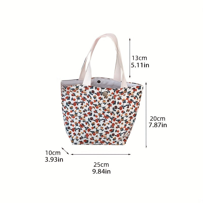 Corduroy Handbag Satchel Bag Lightweight