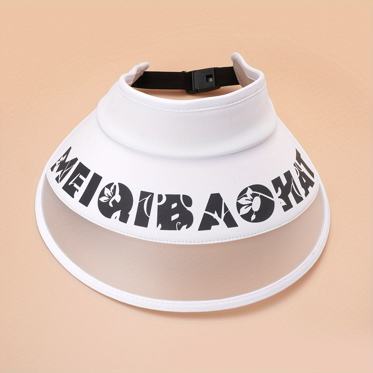 Empty Top Hat Mens Womens Sun Hat Face Covering Beach Cap