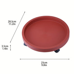 Universal Wheel Moving Tray Flower Pot Pot Carrier Roller