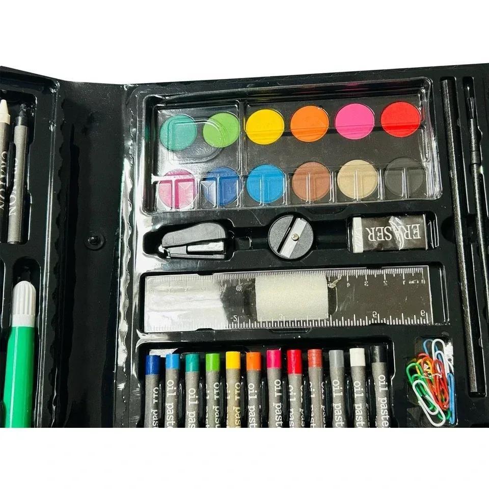 Kids Art Set with Pencils Crayons Paints