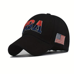 American Flag Baseball Cap Embroidered Hat for Men Women