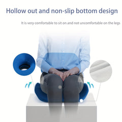 Memory Foam Car Lumbar Support Cushion - Relieve Back Pain & Hemorrhoids