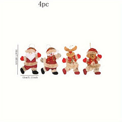 Christmas Tree Dress Up Props Hanging Pendant Gift Decor