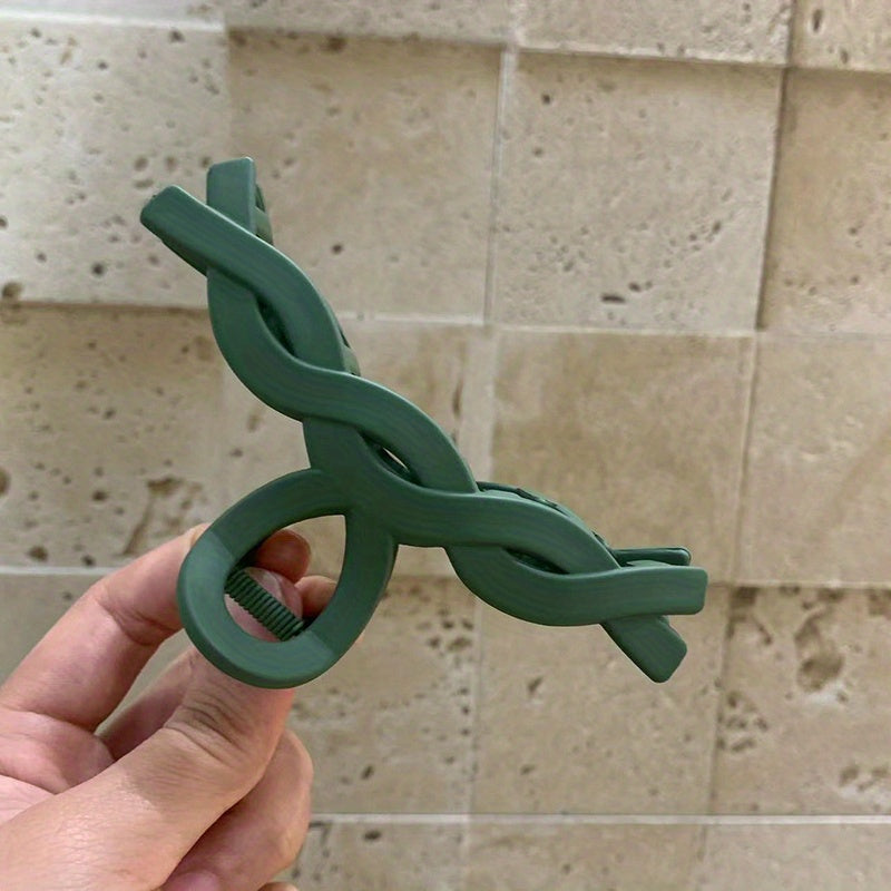 Matte Hair Clip Ponytail Back Head Hair Clip