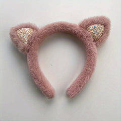 Cat Ears Hair Band Cartoon Headband for Skincare Girls