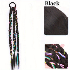Colorful Ribbon Wig Braid Hair Tie Hippie Style Hair Accessories