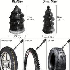10pcs Tire Repair Kit Rubber Nails Vacuum Tyre Repair Self Service Auto Motorcyc