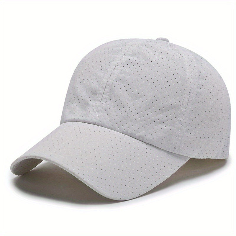 Mesh Breathable Baseball Cap Quick Drying Sun Hat Lightweight Dad Hat