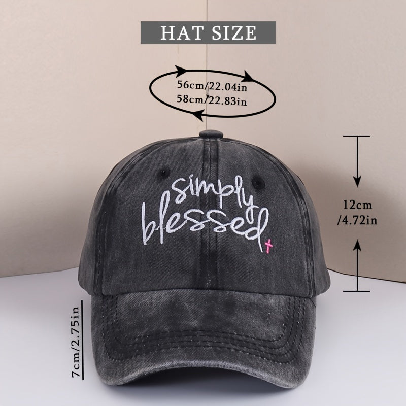 Blessed Baseball Cap for Men and Women
