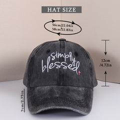 Blessed Baseball Cap for Men and Women