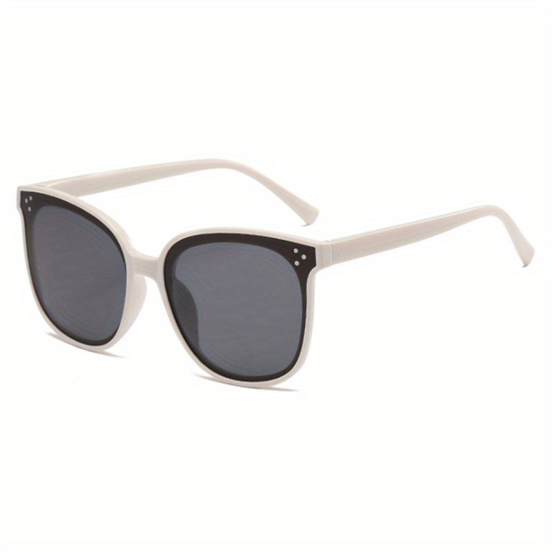 Cat Eye Sunglasses Rivet Detail Glasses UV400