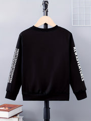 LOS ANGELES Boys Crew Neck Pullover Sweatshirt