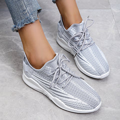 Women's Casual Sports Shoes Lightweight Woven Shoes