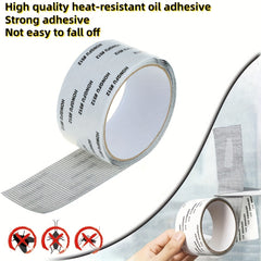 2m Window Screen Repair Tape Self adhesive Patch Anti mosquito Sticker