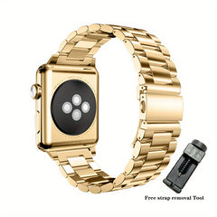 Stainless Steel Smart Watch Belt Safety Buckle + Tools