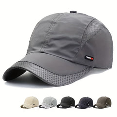 Mesh Baseball Cap Quick Drying Dad Hat Lightweight Sun Hats