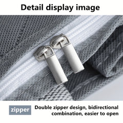 Double Layer Waterproof Quilt Storage Bag Clothing Organization