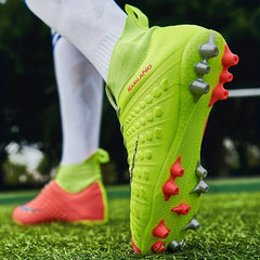 Boys Non Slip Football Cleat With Spikes Outdoor Soccer Shoes