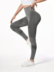 High Stretch Sports Leggings High Waist Running Workout Tight Pants