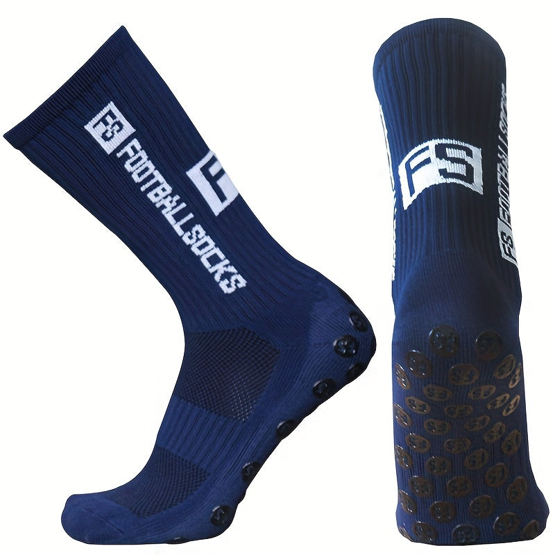 Non-slip Mid Calf Athletic Socks for Football