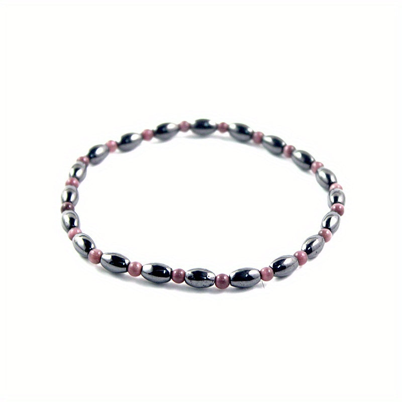 Gallstone Beaded Anklet Energy Healing Bracelet