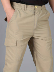 Men's Waterproof Cargo Pants Lightweight Tactical Trousers