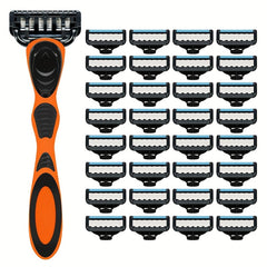 5-Layer Manual Safety Razor Set Stainless Steel Blades