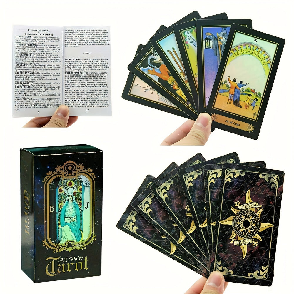 78pcs Tarot Cards For Beginners English Version With Instructions