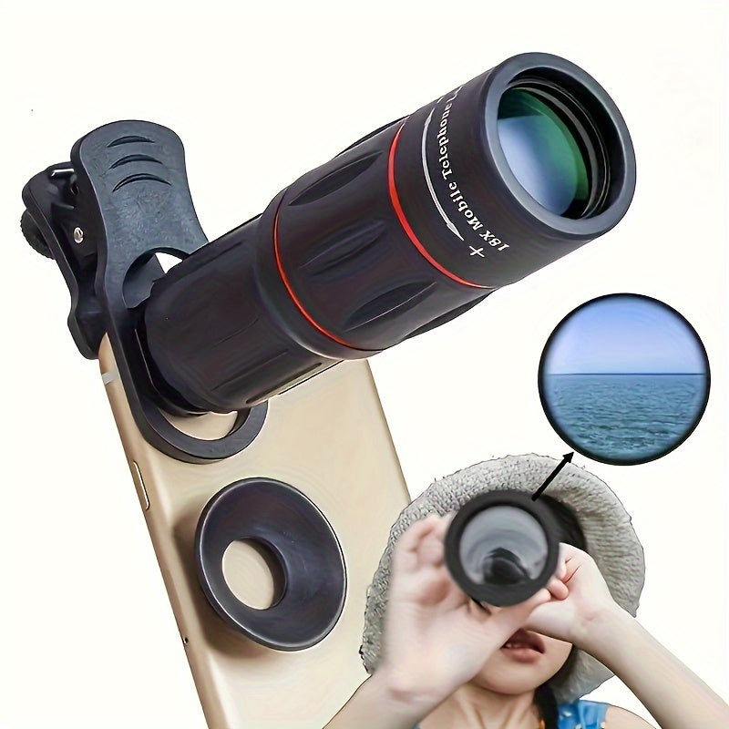 Monocular Telescope High Power for Smartphone Photo