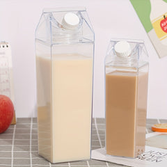 Portable Leakproof Milk Bottle with Cow Pattern