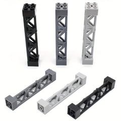 8pcs Building Blocks 2x2x10 Support Pillars Bricks Bulk Compatible 58827 95347