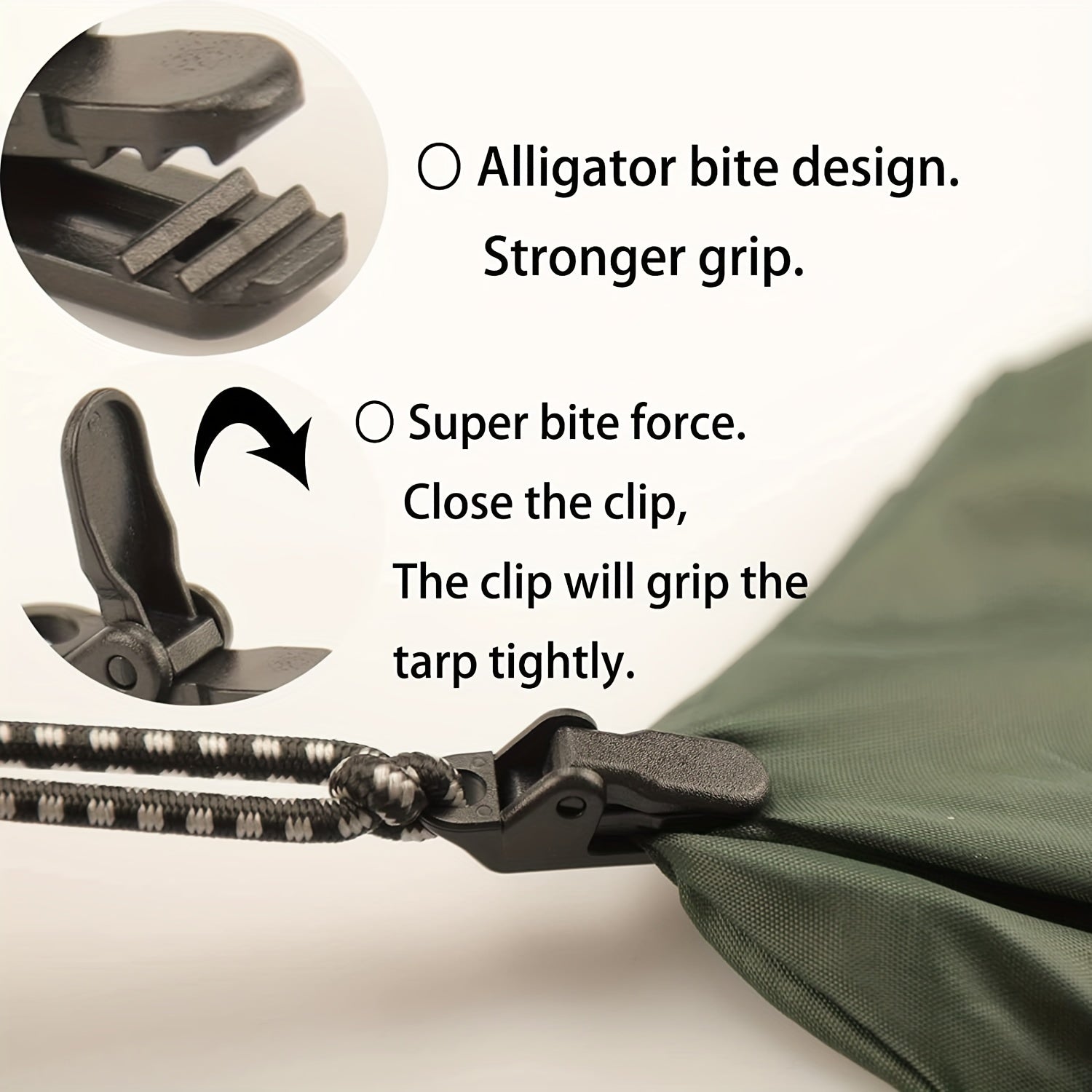 6pcs 12pcs Tent Clips for Secure Camping
