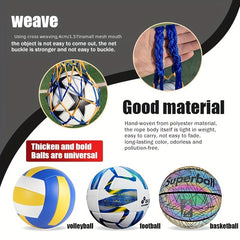 Mesh Ball Storage Bag Large Capacity for Training and Sports