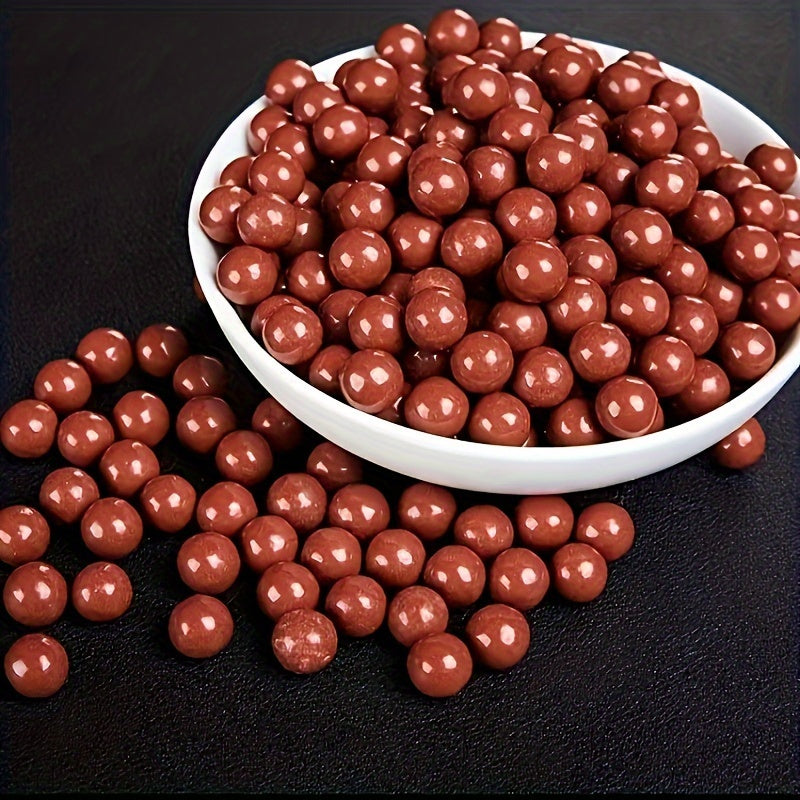 100pcs 8 9mm Hard Mud Balls for Outdoor Fun
