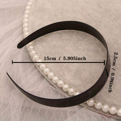 Wide Brim Bow Hair Band Sweet Headband for Women
