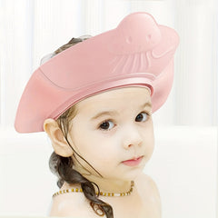 Adjustable Baby Shower Cap Ear Protection Cap