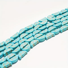 30 Stars 25 Moon Turquoise Beads DIY Necklace Bracelet