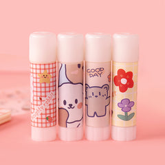 4pcs Solid Glue Stick for Office Stationery